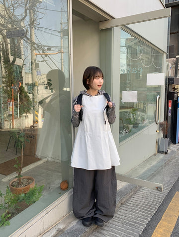 Hecon Banding Layered Midi One Piece